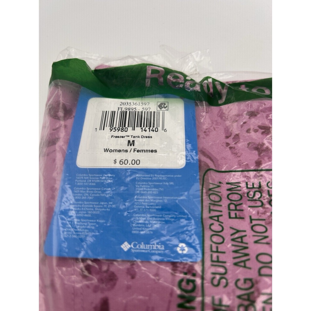 Columbia Womens Freezer Tank Dress Size Medium
